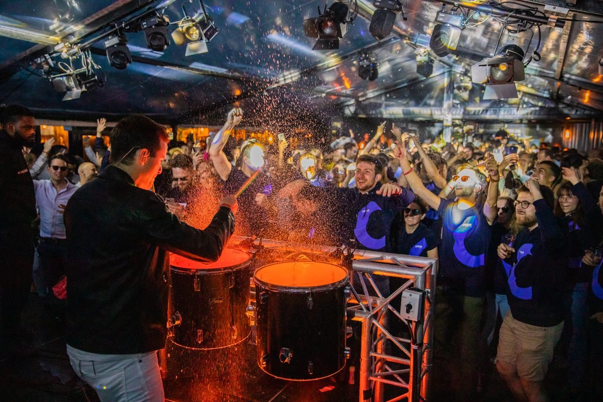 AquaDrums als partystarter